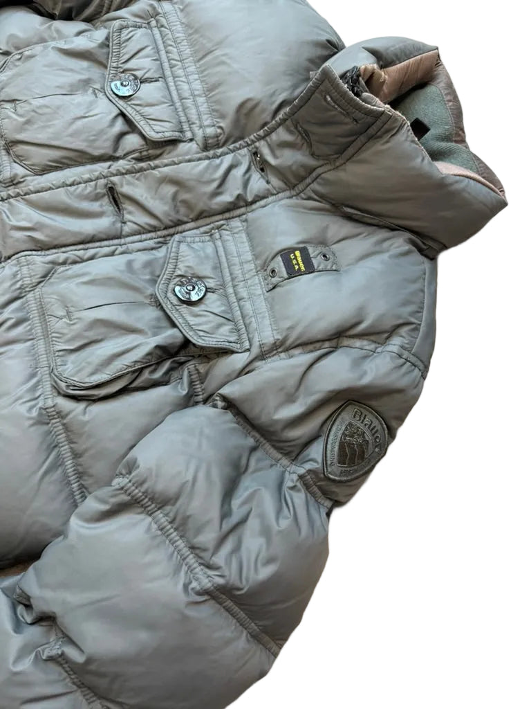 Blauer Puffer W (M)