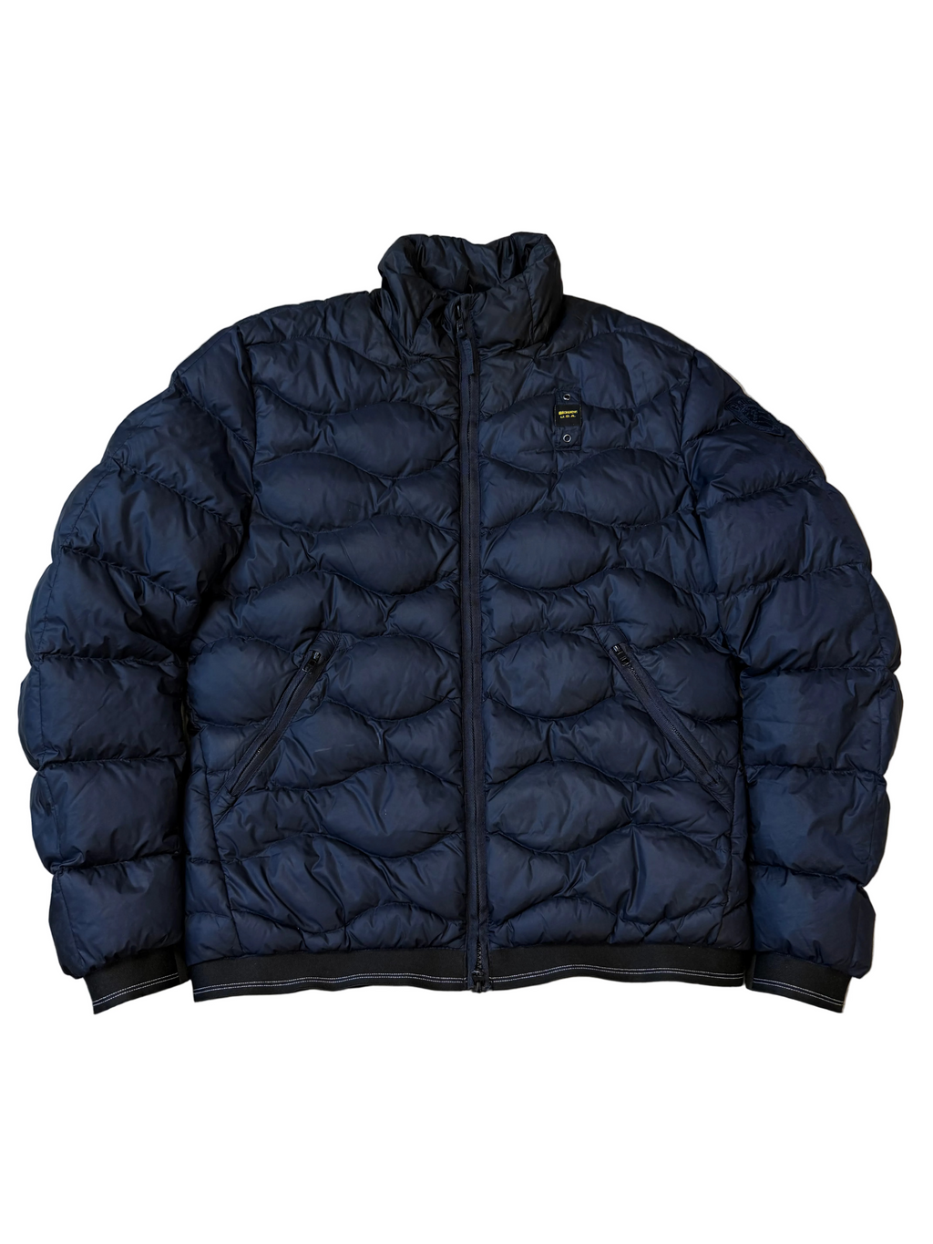 Blauer Puffer (M)