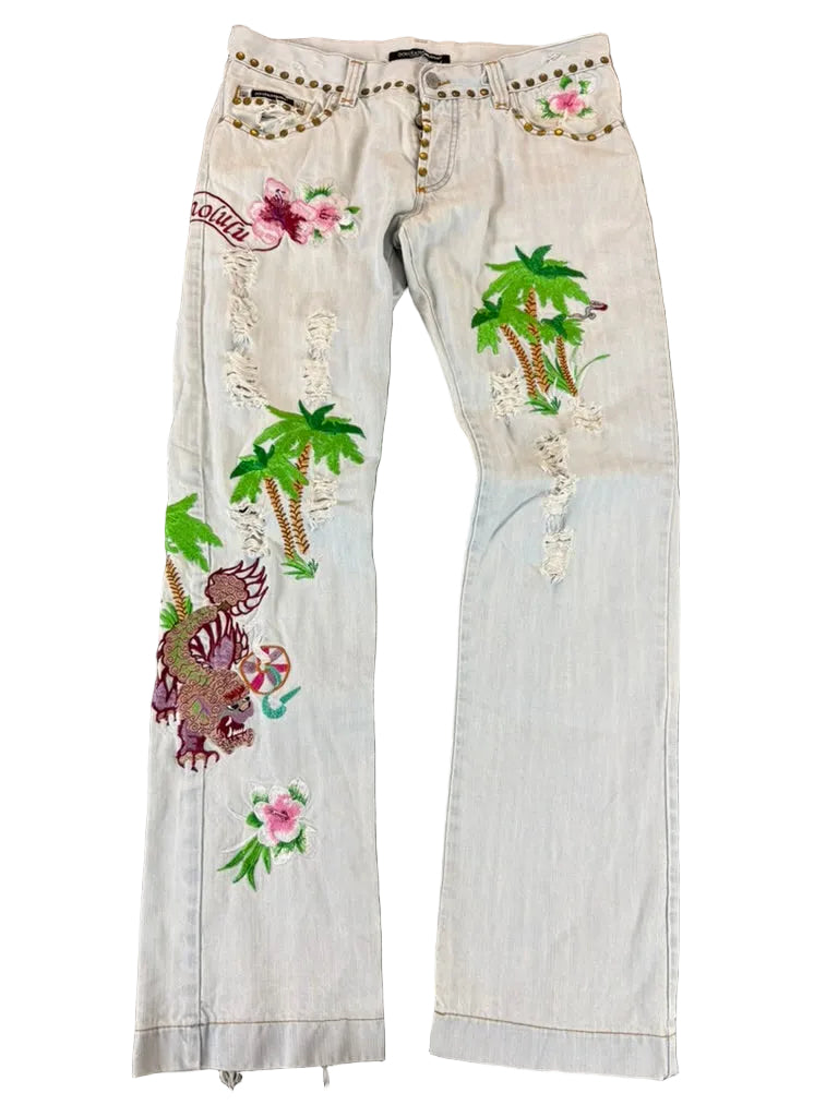 Dolce&Gabbana Hawaii Jeans Rare (M)