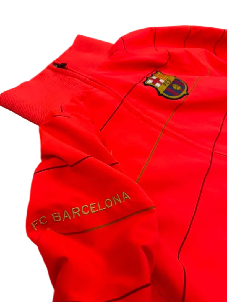 Vintage Nike Barca Tracksuit 2005 (M)